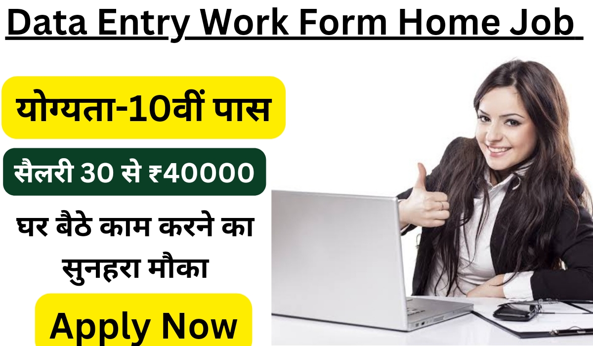 Data Entry Work Form Home Job