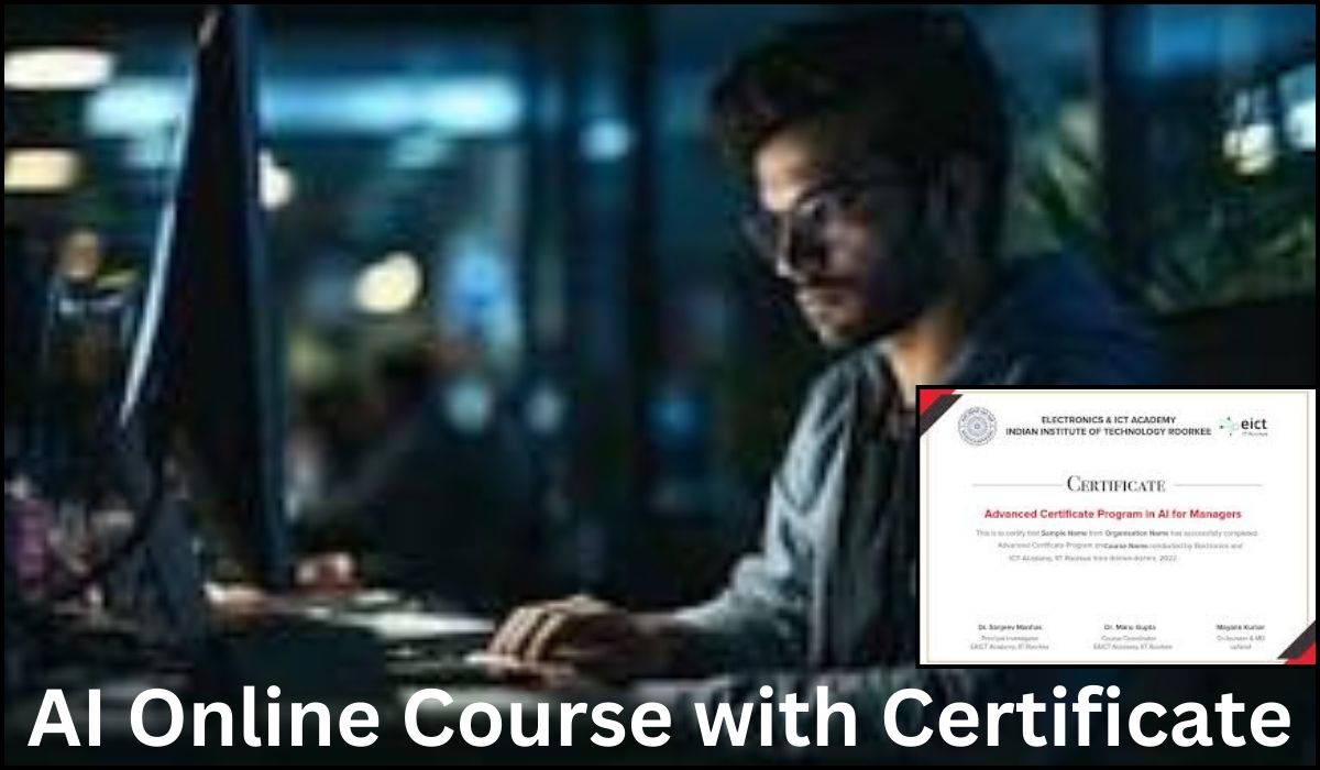 AI Online Course with Certificate