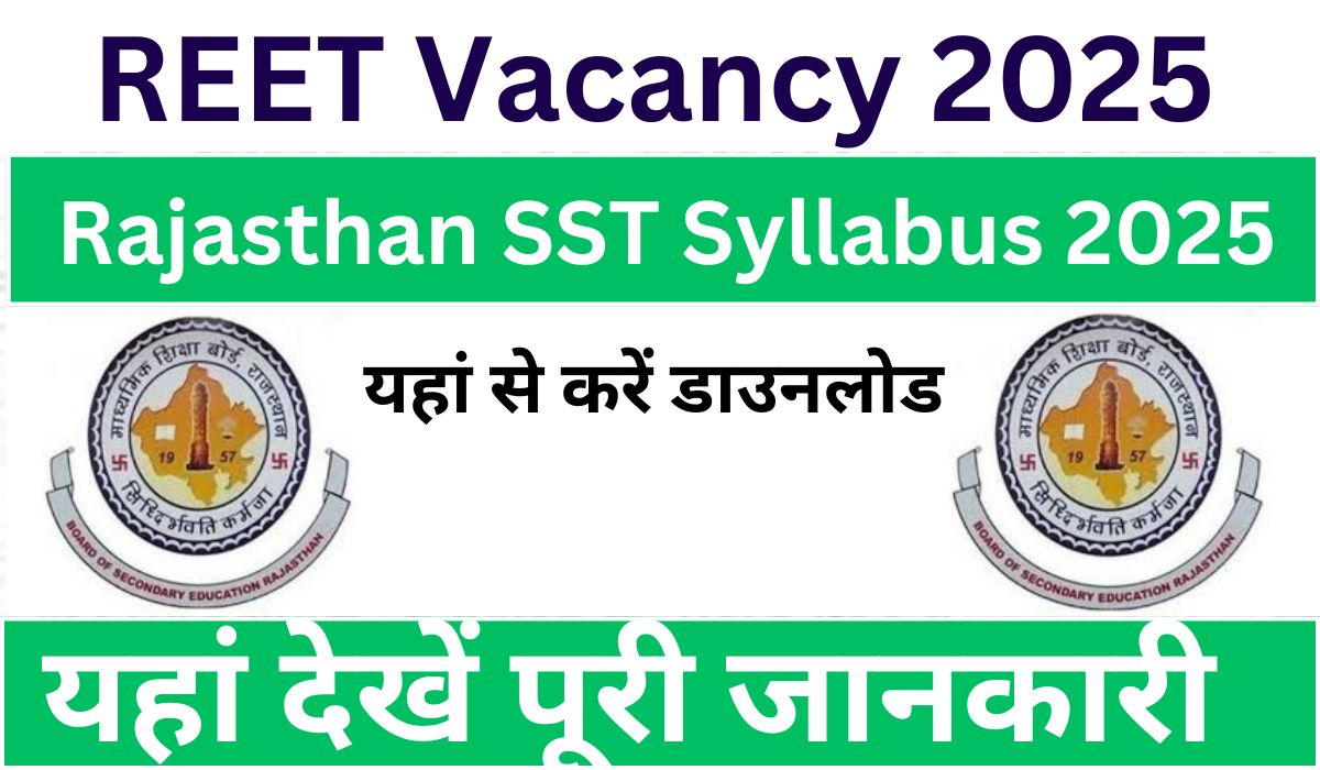 Rajasthan SST Syllabus 2025