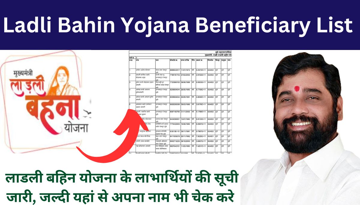 Ladli Bahin Yojana Beneficiary List